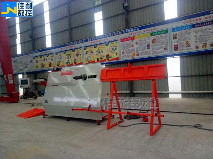 全自動(dòng)數(shù)控彎箍機(jī) 鋼筋調(diào)直彎曲板筋切斷機(jī)數(shù)控彎曲機(jī)視頻 佳耐