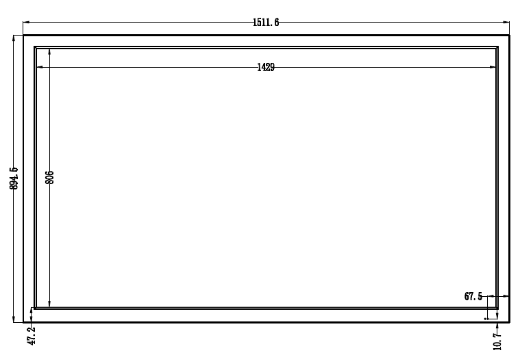 維康65寸液晶監(jiān)視器YJ2000-65K