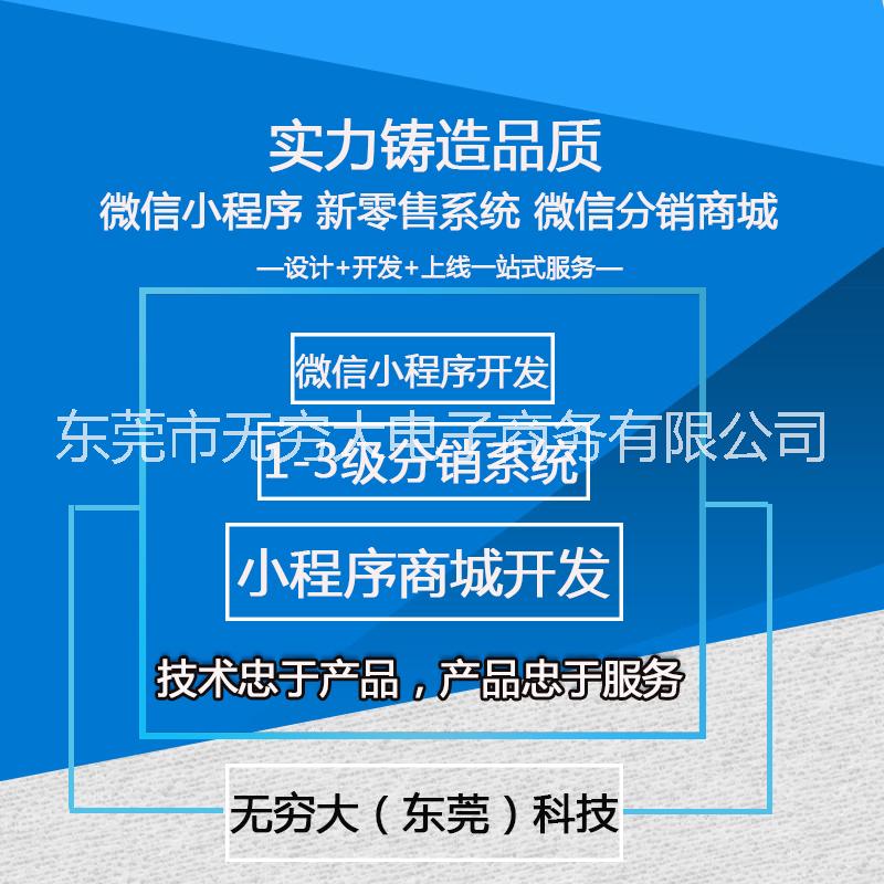 無窮大（東莞）科技專業(yè)開發(fā)小程序