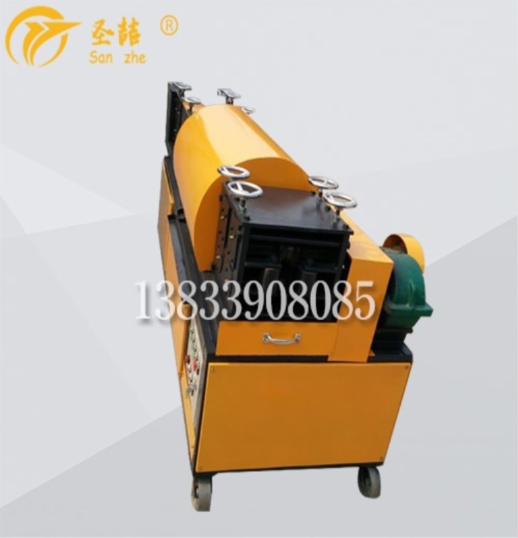 鋼管調(diào)直除銹刷漆一體機(jī)