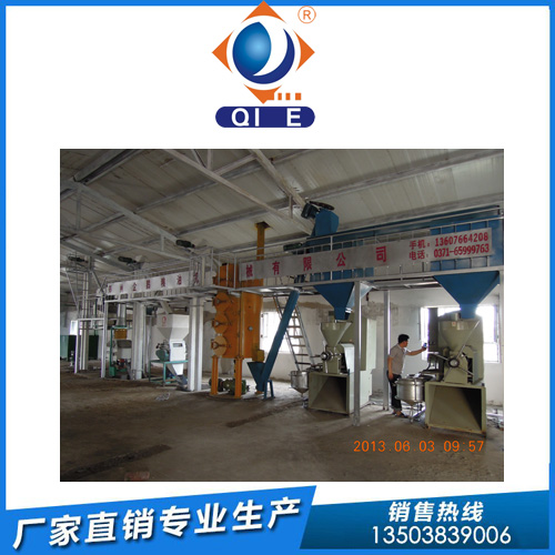 油脂浸出設(shè)備制油可以選用鏈式浸出器 大豆油脂浸出設(shè)備