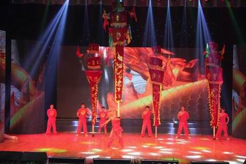吳橋雜技表演+吳橋縣觀道創(chuàng)意文化