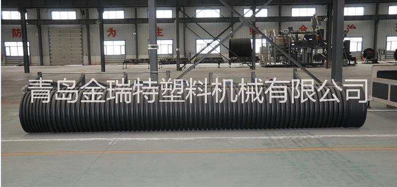 熱態(tài)結(jié)構(gòu)壁纏繞克拉管生產(chǎn)線_PE熱態(tài)新型克拉管生產(chǎn)線