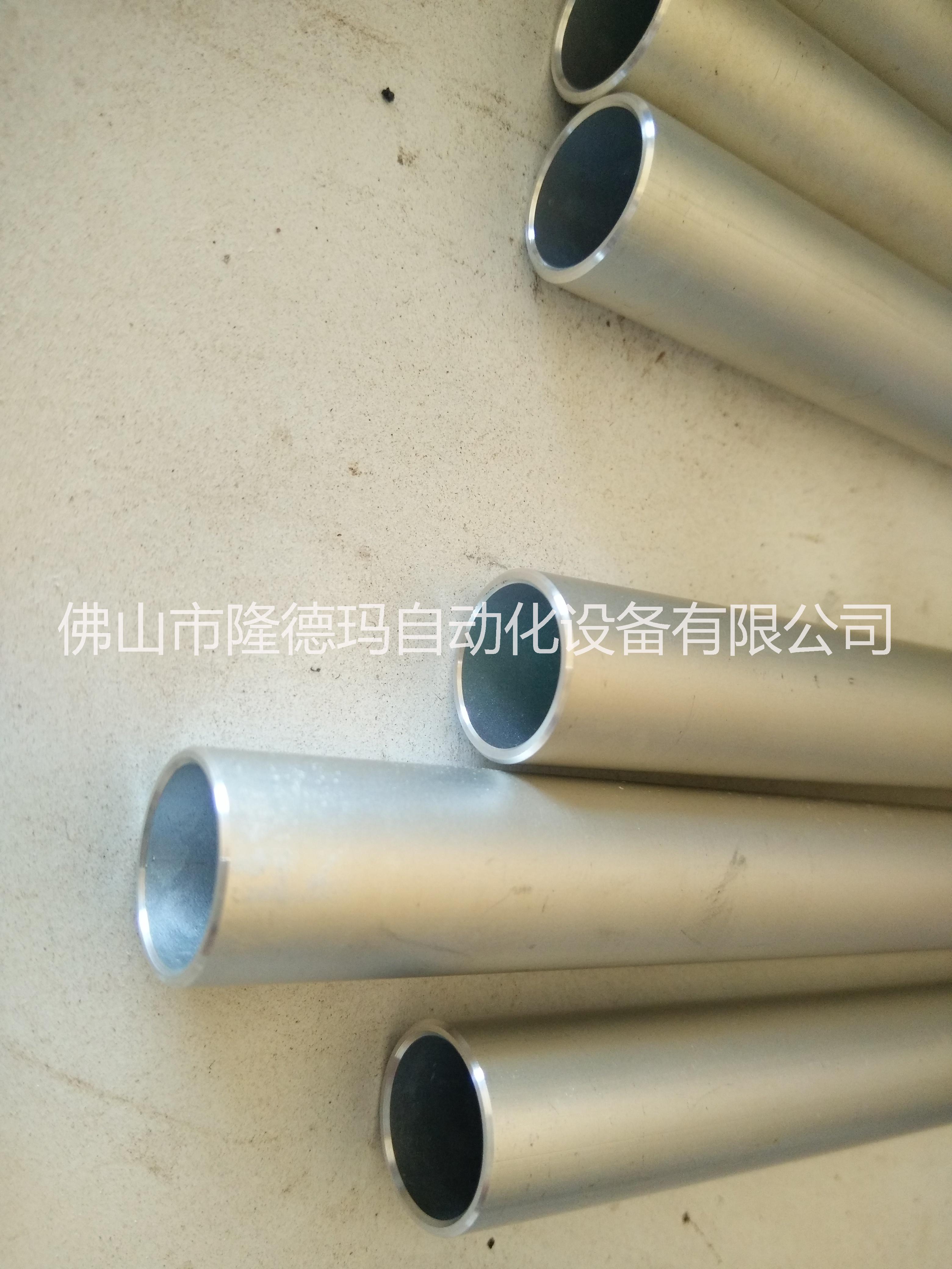 廣州深圳全自動 切管連線自動雙頭倒角機連線平端面機鋼管管口倒角機