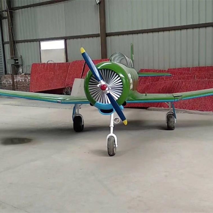 大型靜態(tài)仿真飛機(jī)模型金屬模型  山東復(fù)古飛機(jī)模型