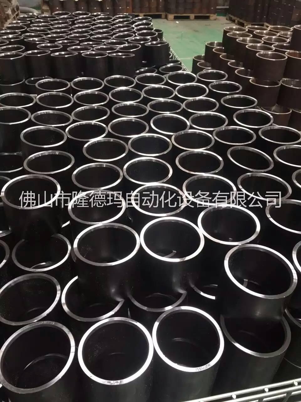 廣州深圳全自動 切管連線自動雙頭倒角機連線平端面機鋼管管口倒角機