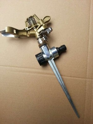 微噴灌降溫除塵園林灌溉4分自動(dòng)金 金屬噴頭+金屬地插
