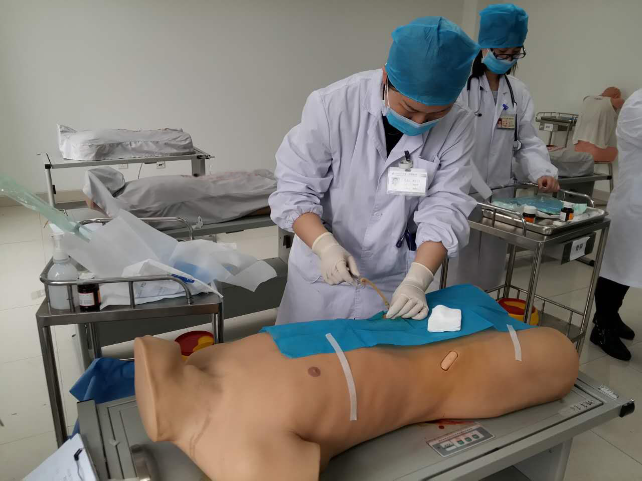 QS/CK810 綜合穿刺術(shù)與叩診檢查技能訓(xùn)練模型,醫(yī)用假人