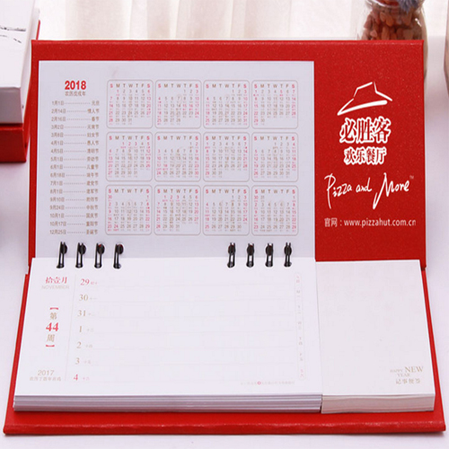 2019年臺歷定制 掛歷創(chuàng)意廣告三角臺歷 日歷定制定做 印刷 臺歷日歷周歷制作