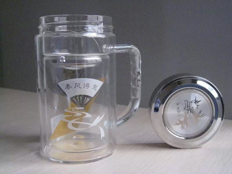 西安廣告杯子定制玻璃杯制作 廠