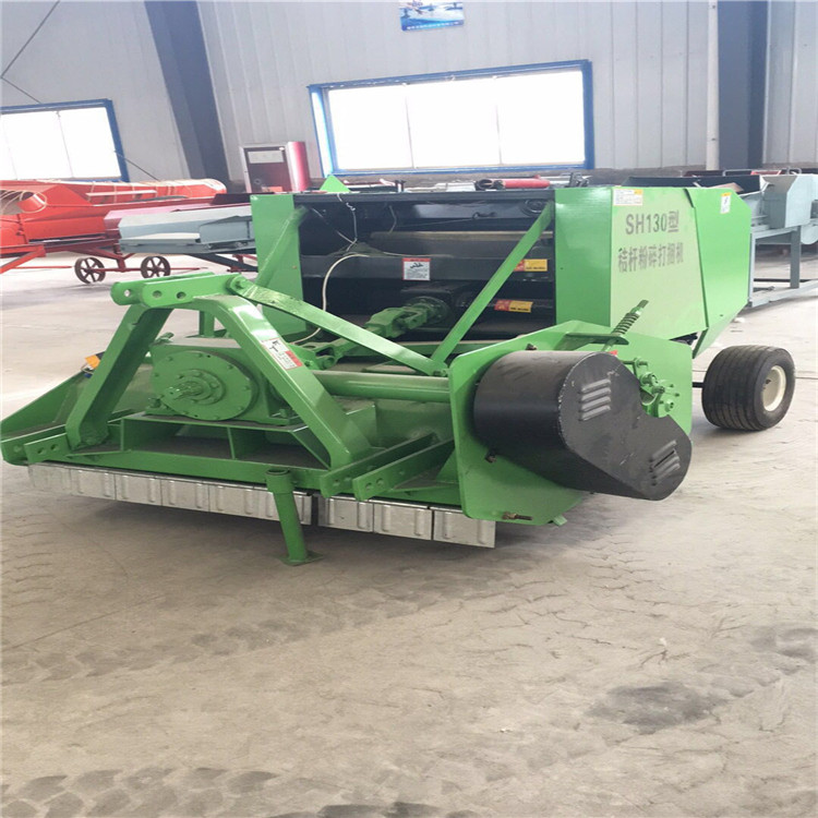 打捆機(jī)廠家直銷  內(nèi)蒙古玉米秸稈粉碎打捆機(jī) 打捆機(jī)工作視頻