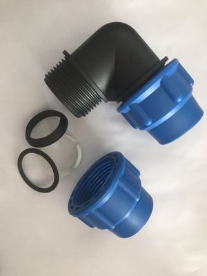 pe管件 等徑塑料彎頭 快接鎖緊 pe管 噴灌 滴灌 微噴 農(nóng)田灌溉