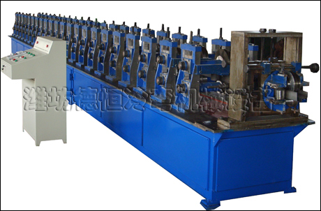 供應山東防盜門邊框設備門框成型機