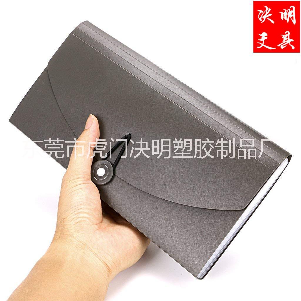 廠家生產(chǎn)手拿風琴包 卡包 定制 6格風琴文件夾