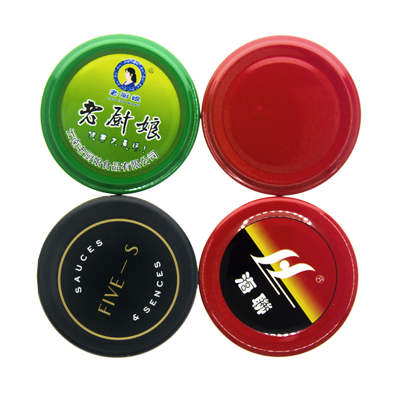 廠家批發(fā)玻璃罐頭瓶瓶蓋馬口鐵蓋子密封鐵蓋
