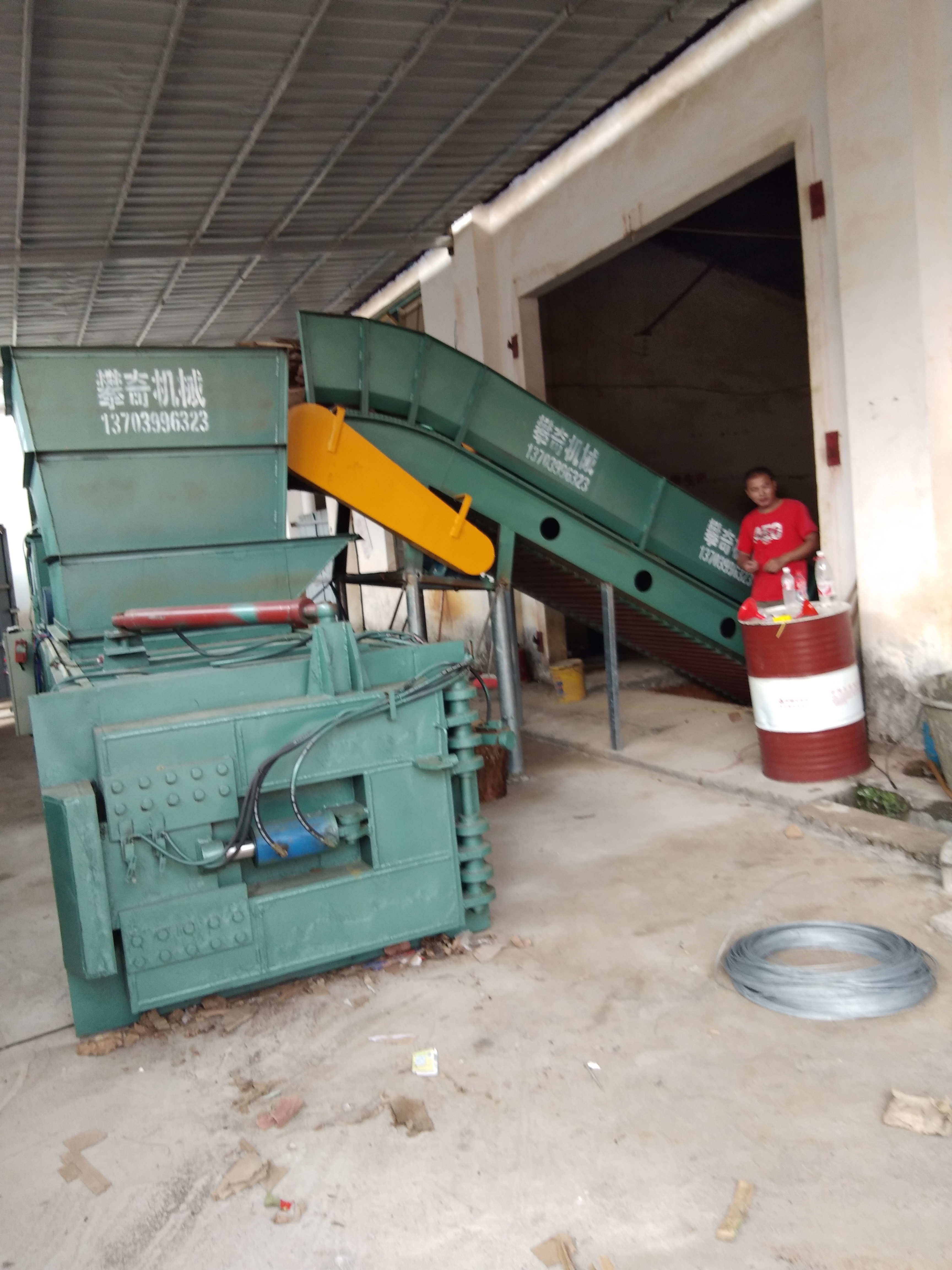 鄭州真實廢紙打包機(jī)供應(yīng) 全自動臥式液壓打包機(jī)選攀奇機(jī)械