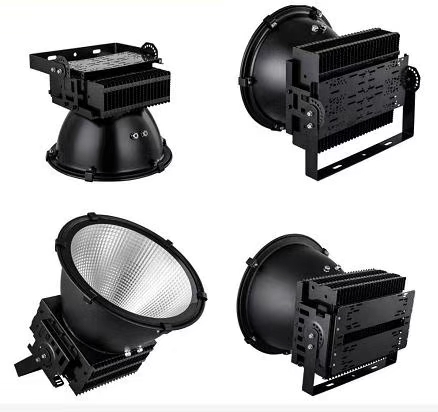 球場燈 1000W戶外LED塔吊燈廠家 樓宇建筑塔吊*600w建筑之星 高桿投光射燈