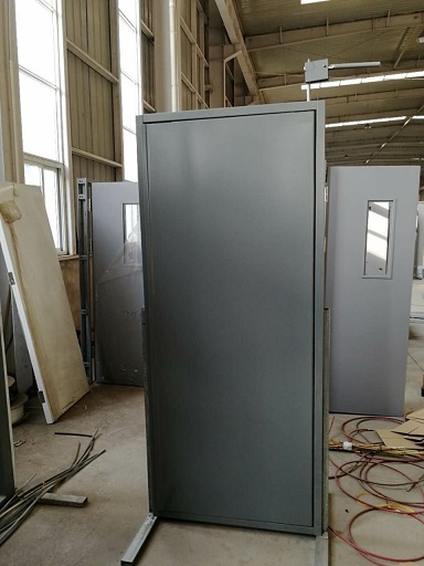 廠家直銷手動(dòng)平開鋼質(zhì)防火隔音門