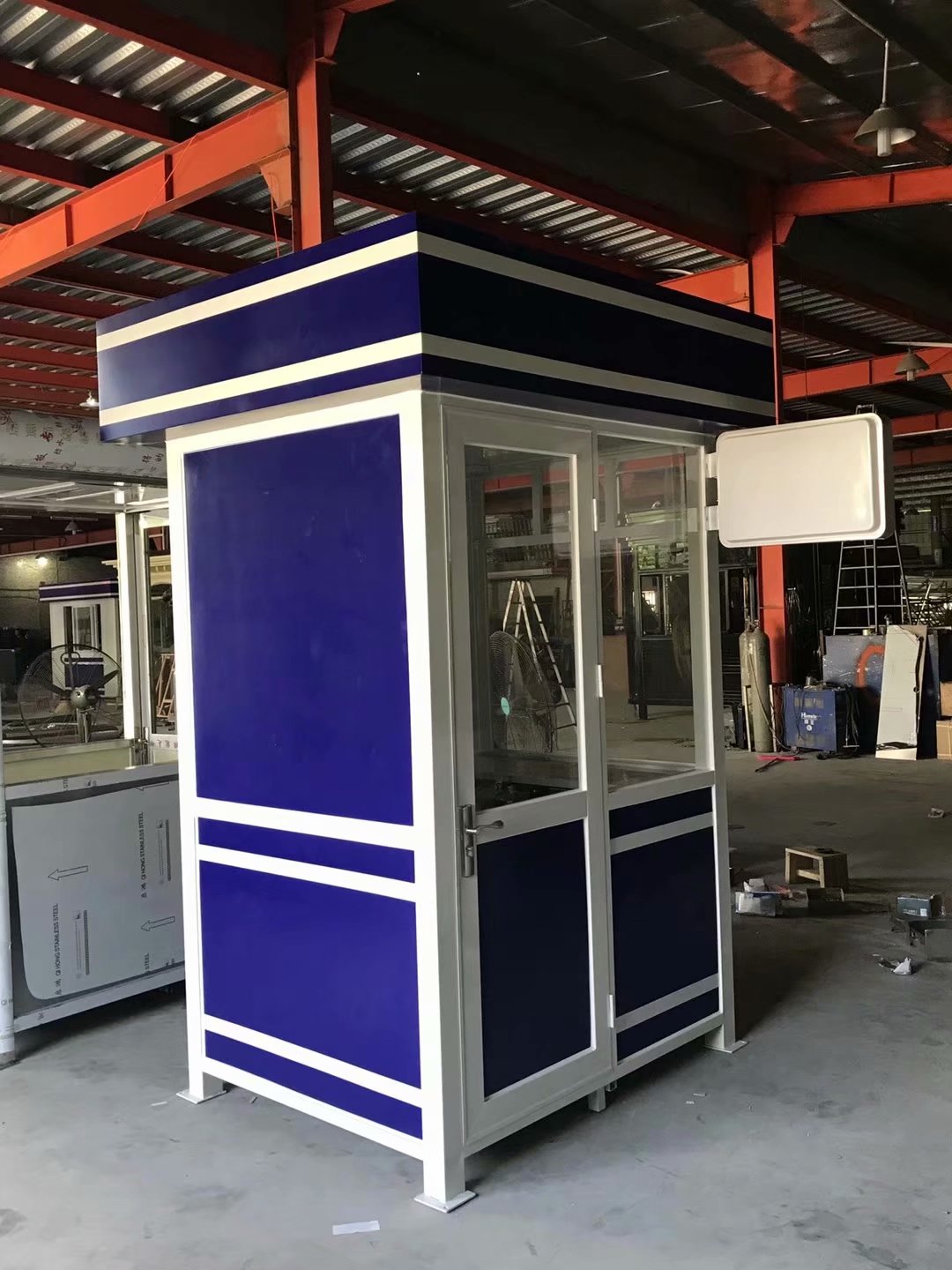 幼兒園移動(dòng)亭彩鋼售貨亭工地治安亭警衛(wèi)室警衛(wèi)亭小區(qū)門衛(wèi)室高速路收費(fèi)崗?fù)?  title=