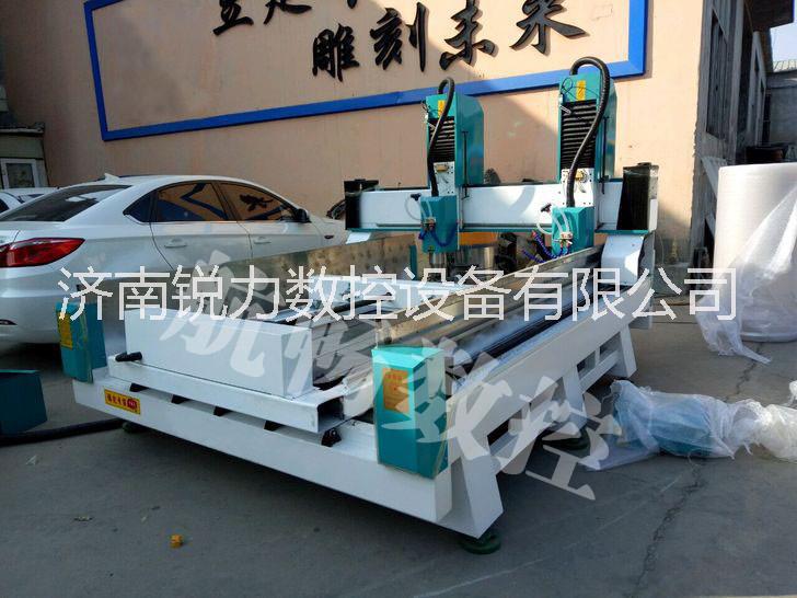 航暢1625雙頭獨立龍柱雕刻機  墓碑立柱龍柱石獅子佛像雕刻機  多功能石材立體浮雕雕刻機