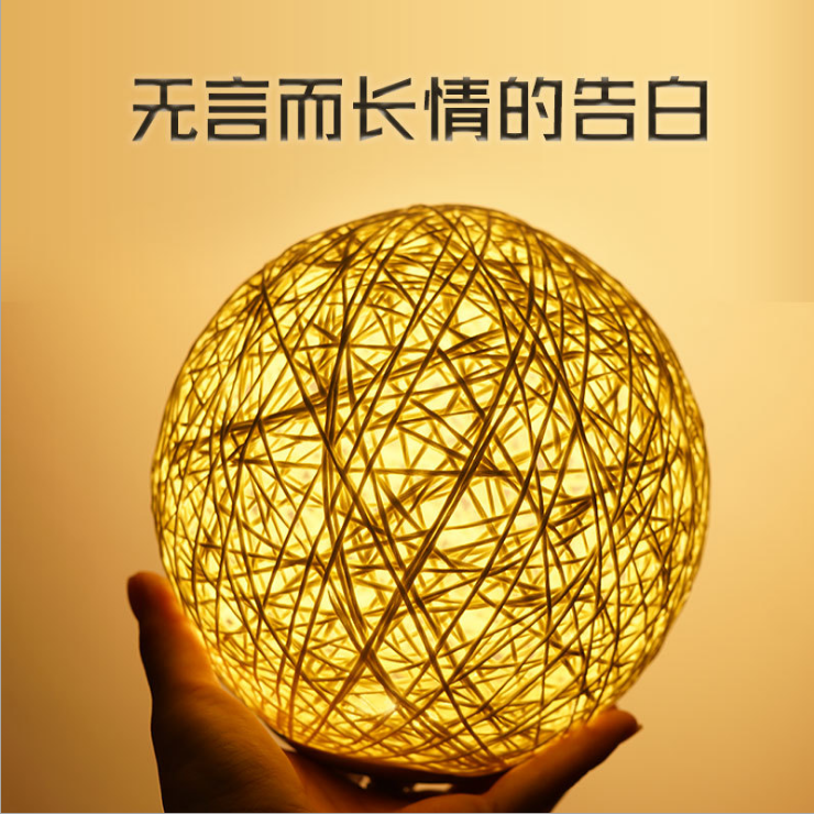led夜燈酒吧夜燈麻線藤球燈 夜燈麻線藤球燈價格 夜燈麻線藤球燈批發(fā)