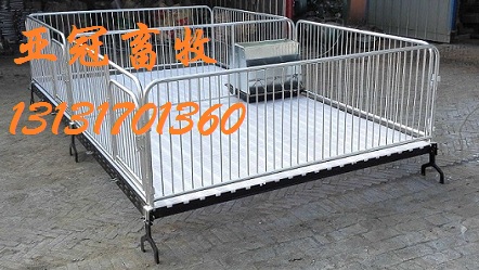 仔豬雙保育床價格2.2*3.6m仔豬雙體保育床價格