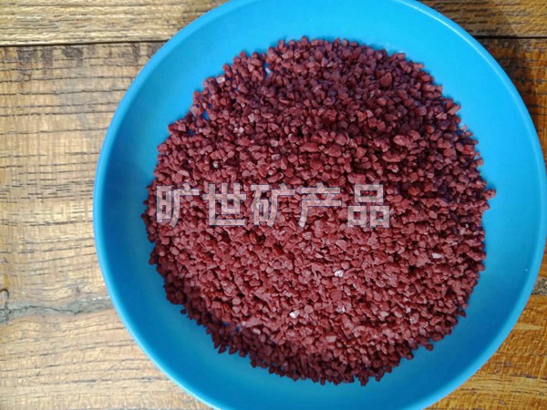 供應(yīng)紅色燒結(jié)彩砂 紅色燒結(jié)彩砂加工價格 紅色燒結(jié)彩砂廠家紅色燒結(jié)彩砂