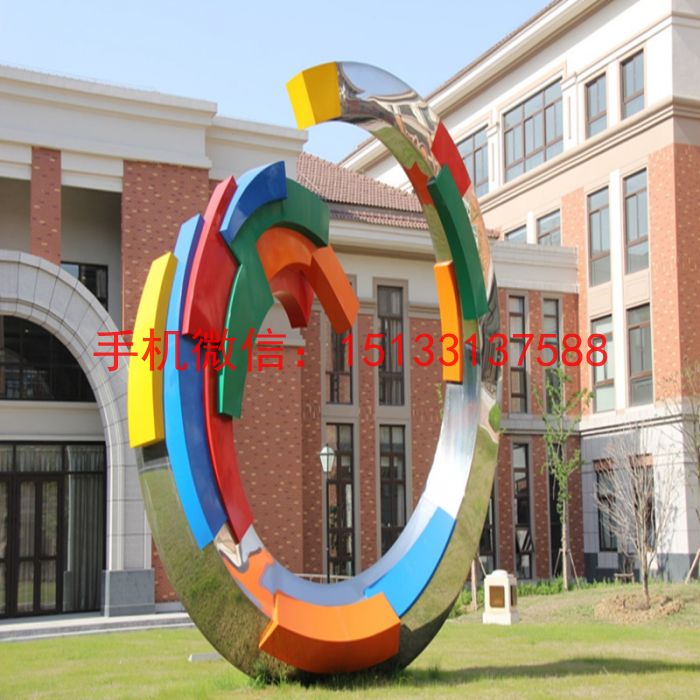 不銹鋼園林景觀雕塑，河北不銹鋼雕塑，石家莊雕塑廠家