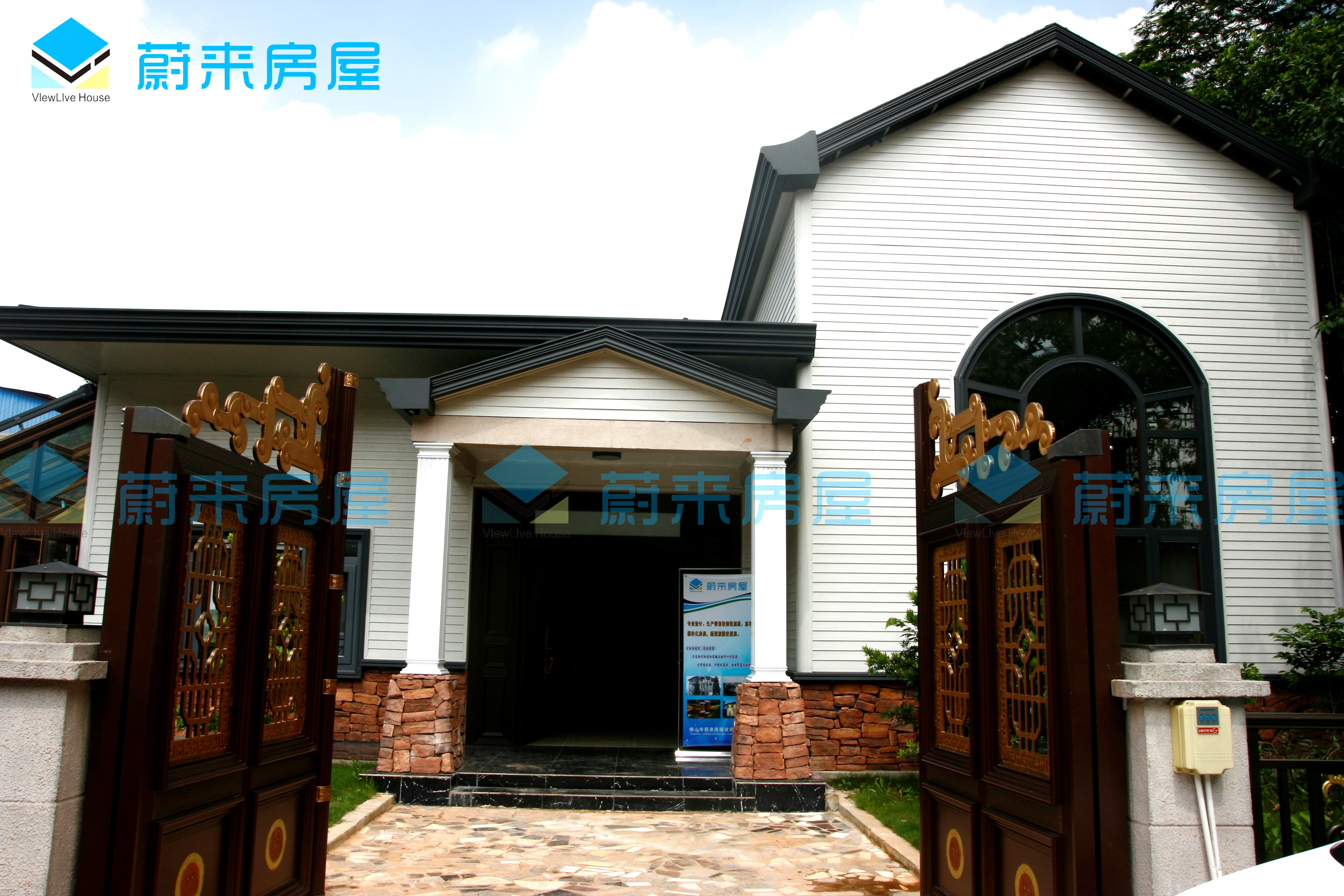 鋁別墅 鋁別墅 防木鋁別墅 高端鋁別墅