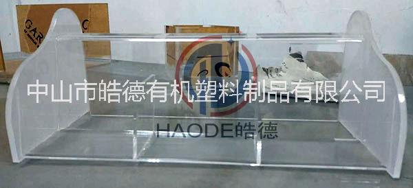 亞克力手機(jī)收納盒皓德有機(jī)展示道具亞克力展示架