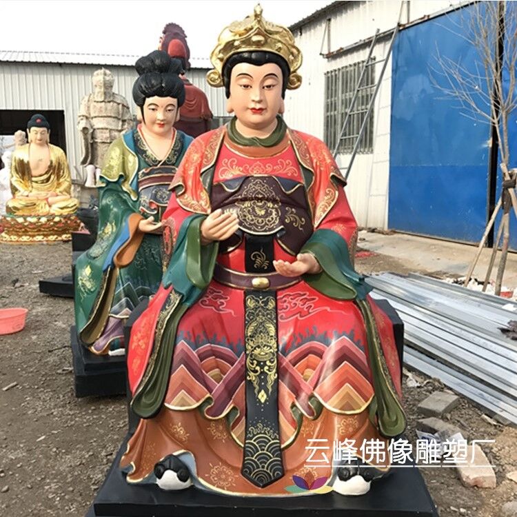 三仙姑圖片 三宵娘娘佛像 十二老母報價 河南云峰品牌佛像廠家
