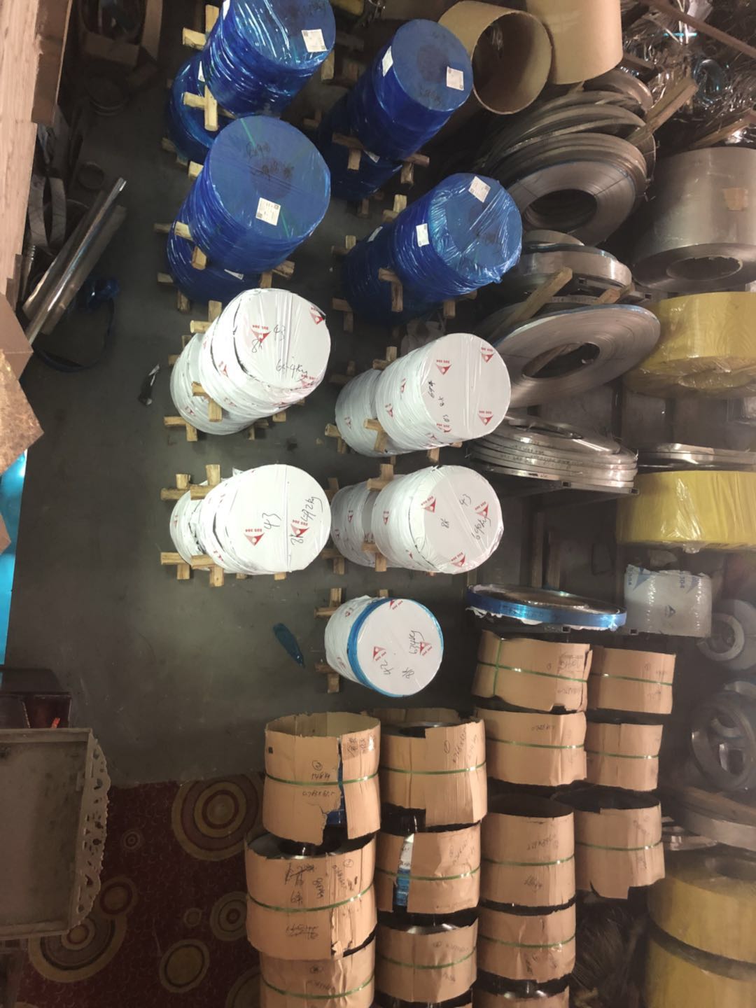 304磨雪花砂不銹鋼卷帶，不銹鋼分條帶