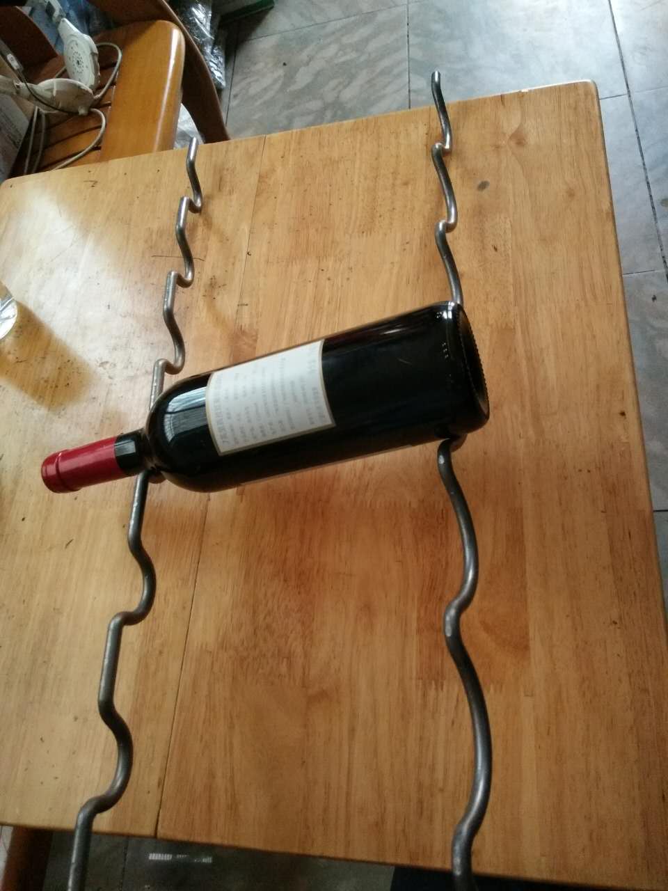 廠家不銹鋼酒柜斜放廊橋波浪支件定做紅酒柜波浪托架酒柜內(nèi)配件 酒柜波浪支件