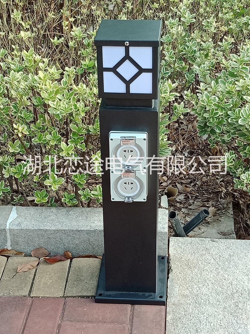 戀途草坪燈柱 HW-202 庭院燈柱 戶外防水插座柱