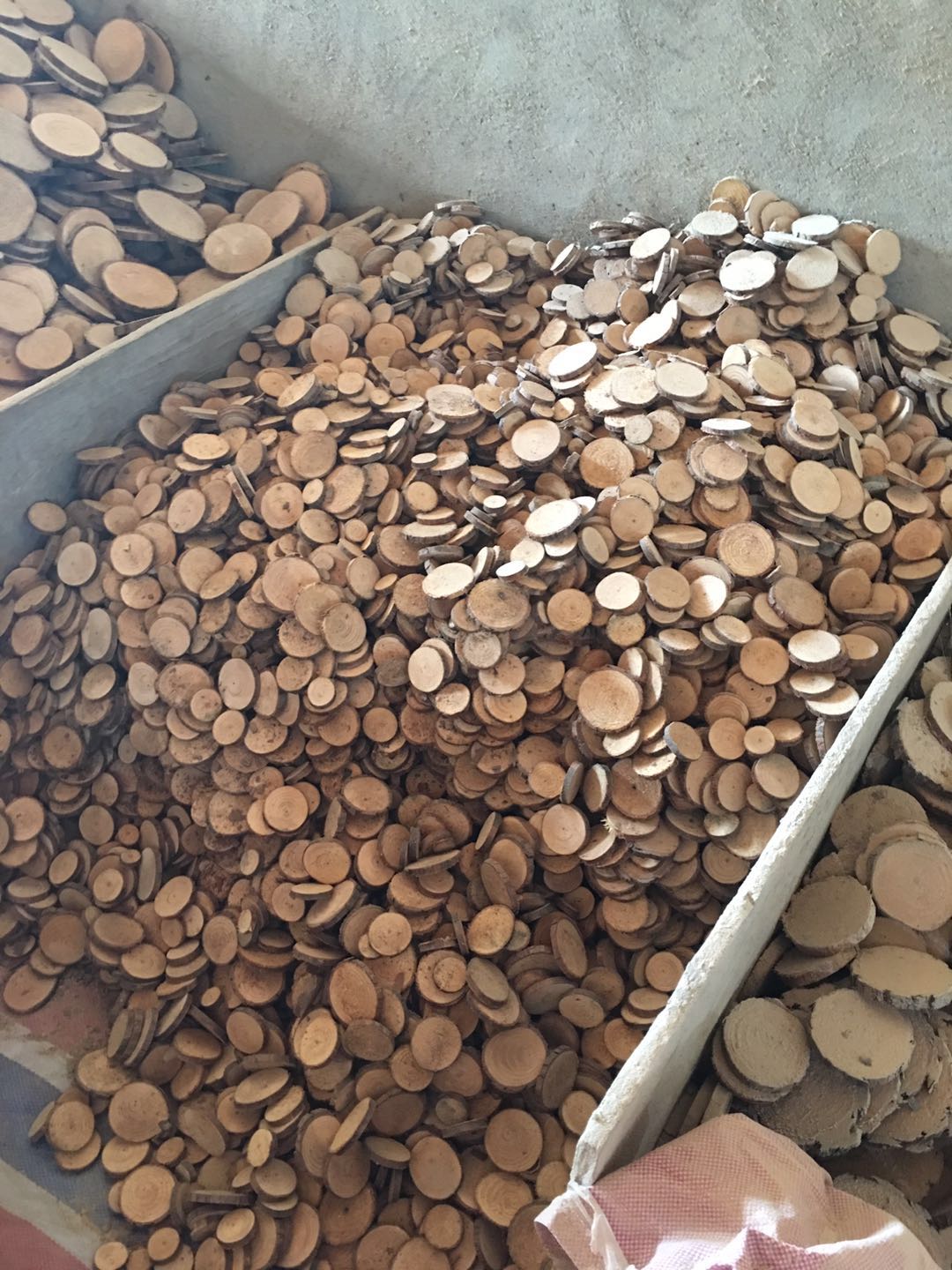 圓木片diy手繪裝飾原木片木頭片