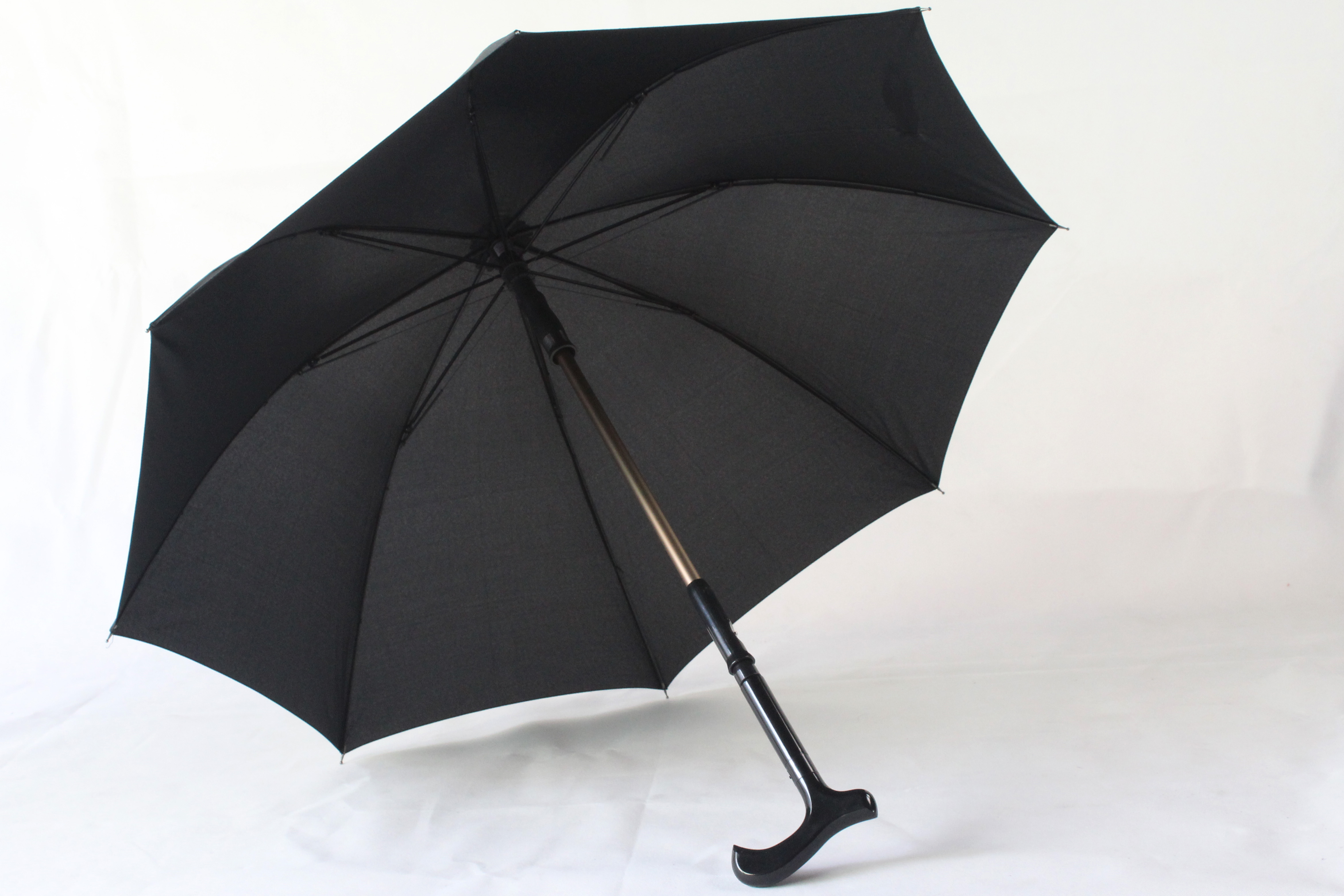 廠家生產(chǎn)雨傘　拐杖雨傘升級款　定制款拐杖傘　 深圳拐杖雨傘升級款