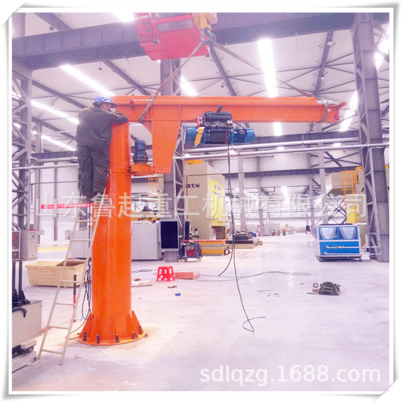 定制BZD型2噸單臂吊電動 單臂吊立柱式旋臂起重機360度旋轉(zhuǎn)單臂吊