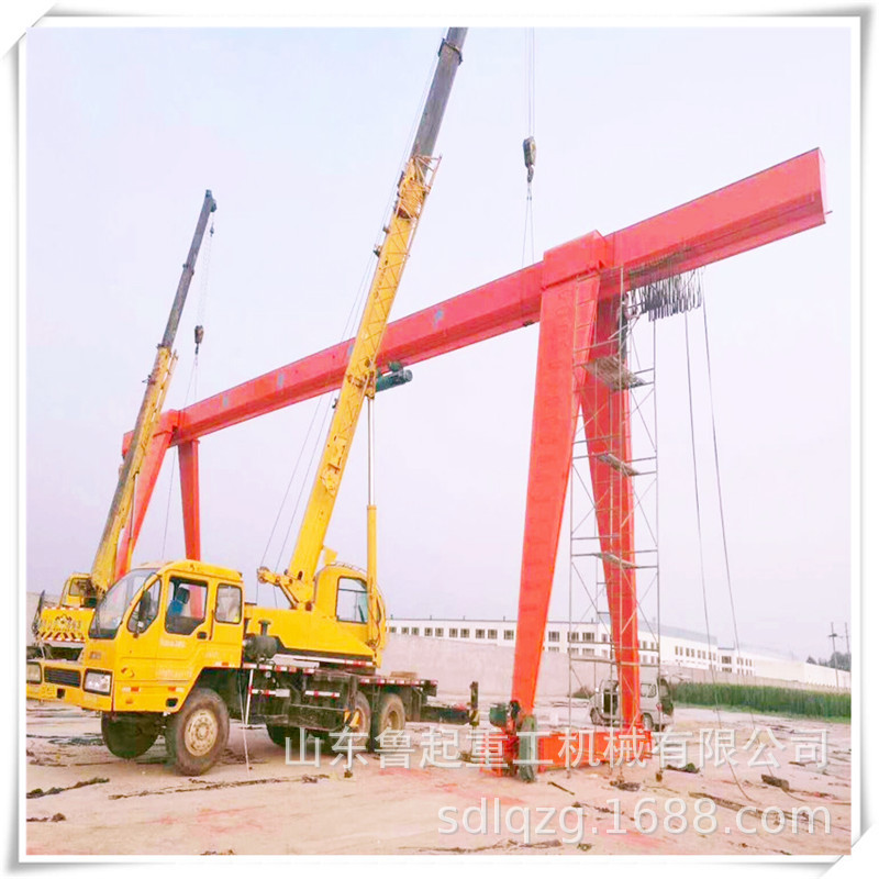 廠家定做MH 2噸箱型 龍門吊2噸單梁花架 2噸小型龍門架行車