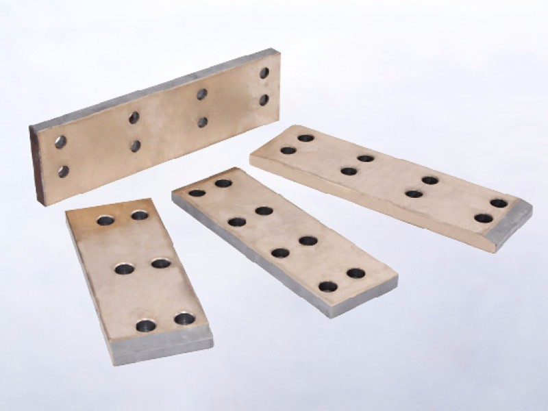 TF-3三面燒結(jié)有耐磨合金的雙金屬滑板