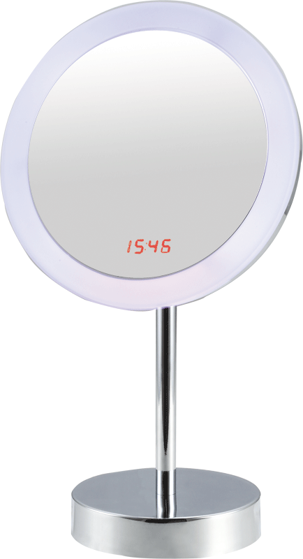 衛(wèi)生間化妝鏡子壁掛伸縮鏡子浴室放大鏡雙面梳妝鏡折疊美容鏡