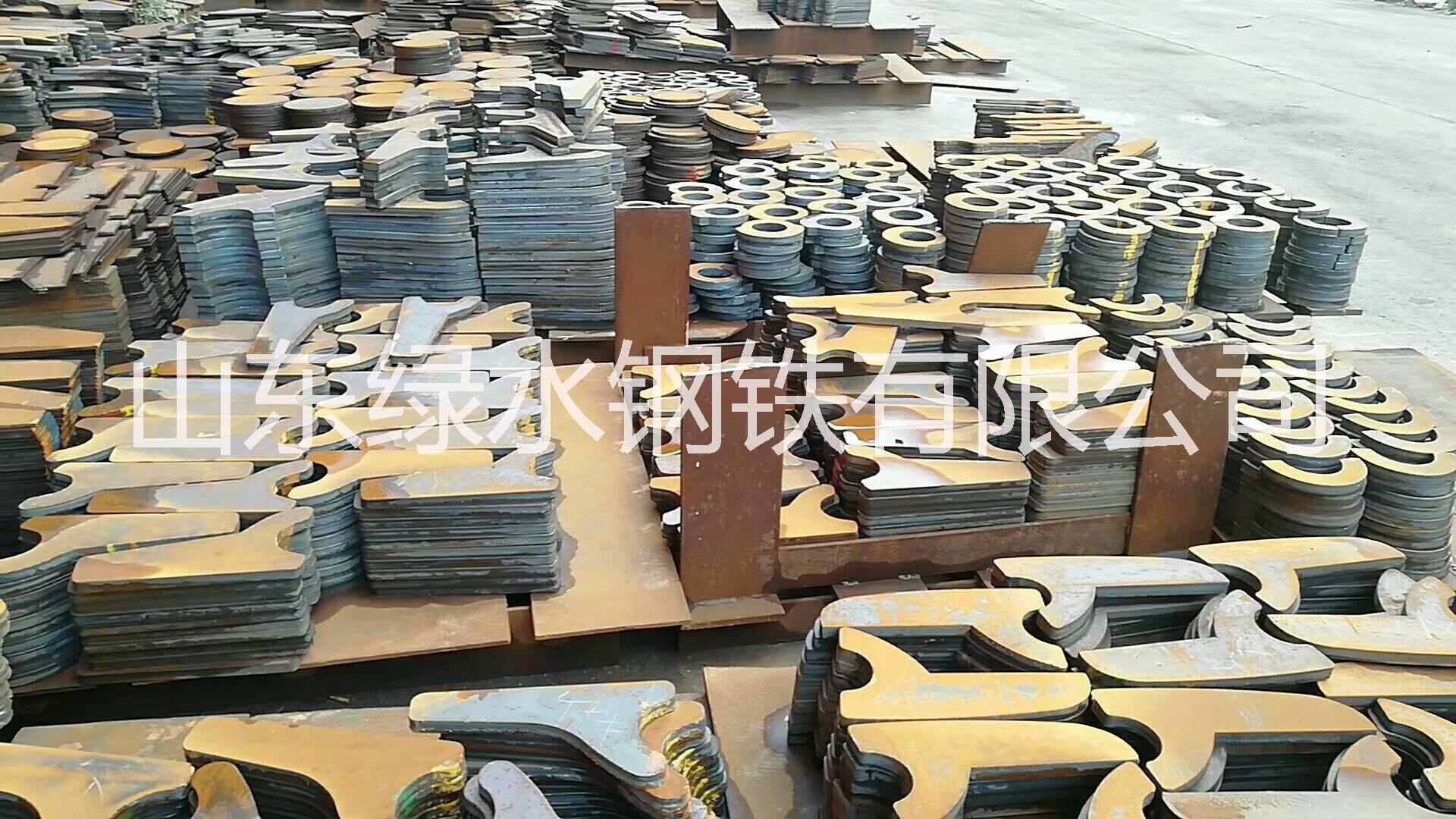 山東綠水鋼鐵提供鋼板切割加工 圖形切割 按圖紙切割