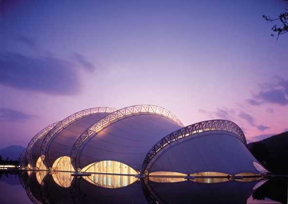 大型膜結(jié)構(gòu) 廣場(chǎng)大棚 帆船棚