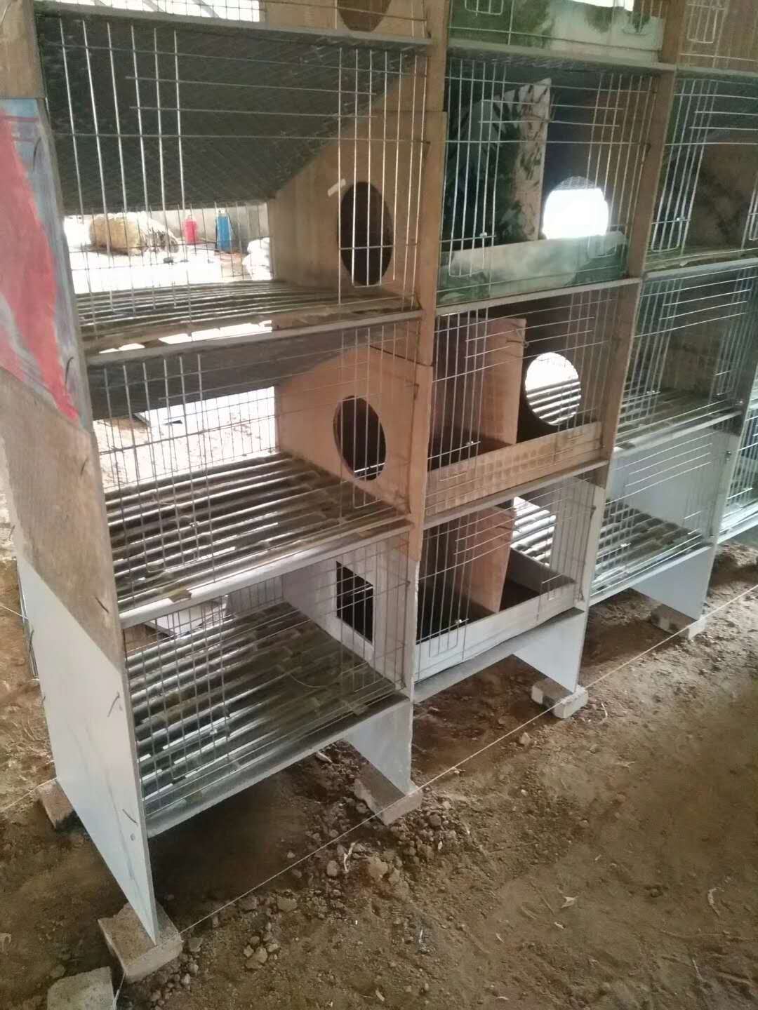 四層瓷磚兔籠兔舍兔窩廠家*