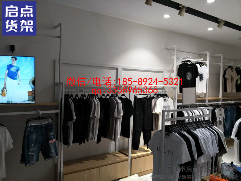 設(shè)計定制*男裝貨架服裝貨架，專賣店服裝展柜