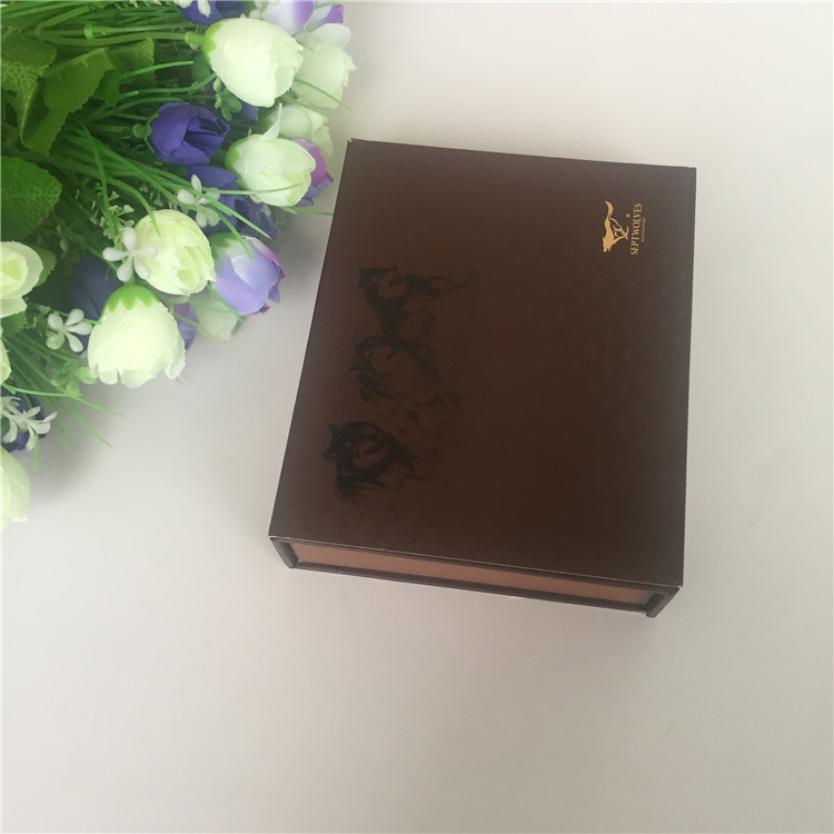 *錢包皮帶包裝禮品盒精美翻蓋包裝彩盒