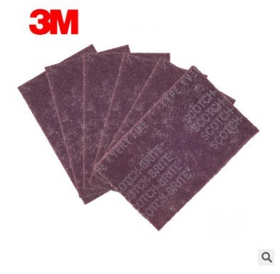 3M7447B工業(yè)百潔布菜瓜布木工砂線條砂除銹除邊刺*除銹布
