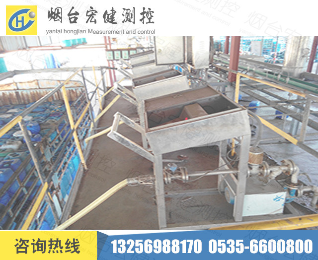 供應(yīng)液體定量灌裝計(jì)量設(shè)備（YLJ-II）——煙臺(tái)宏健