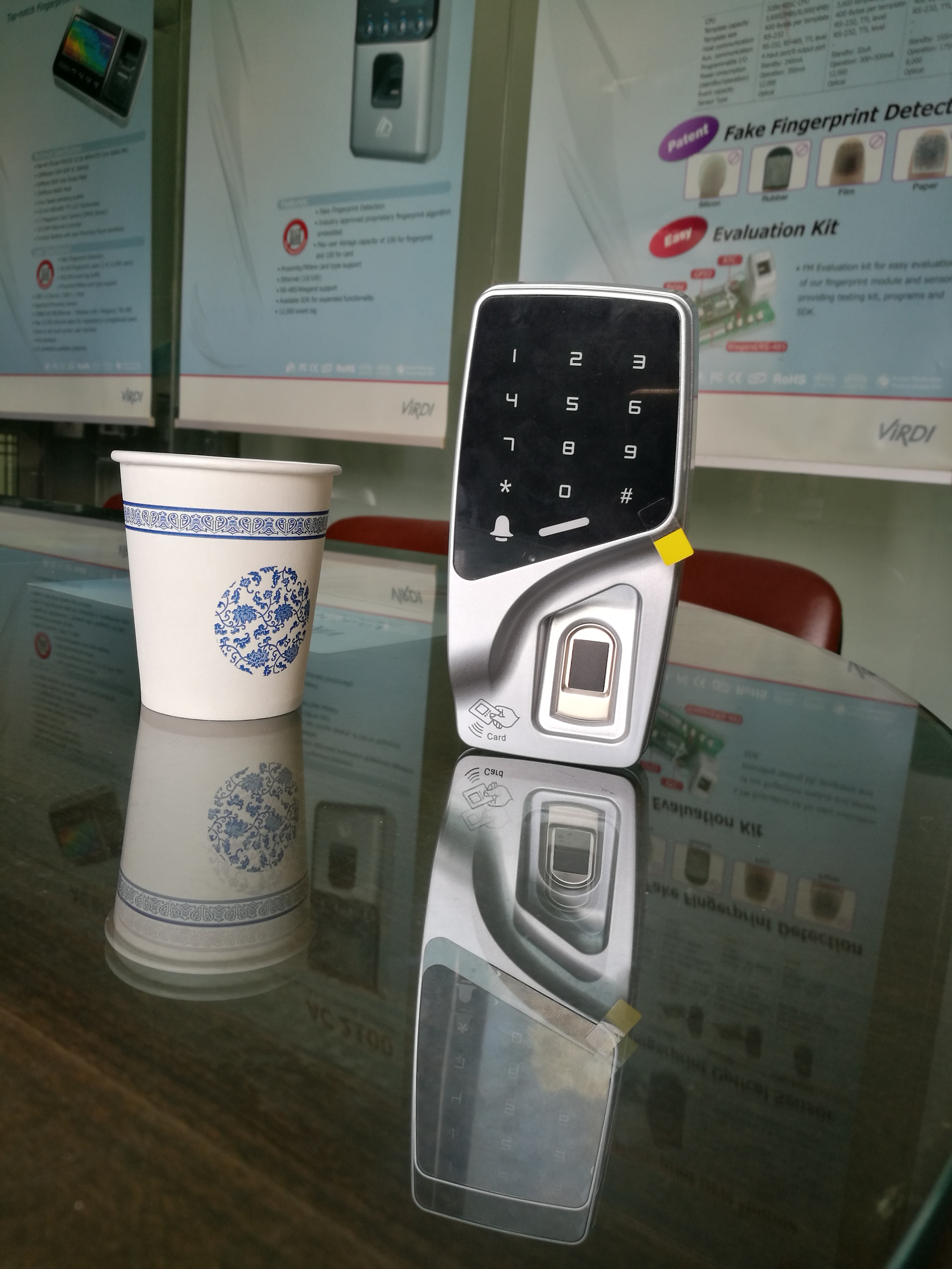 深圳威爾迪FP70防水指紋門(mén)禁機(jī)廠家