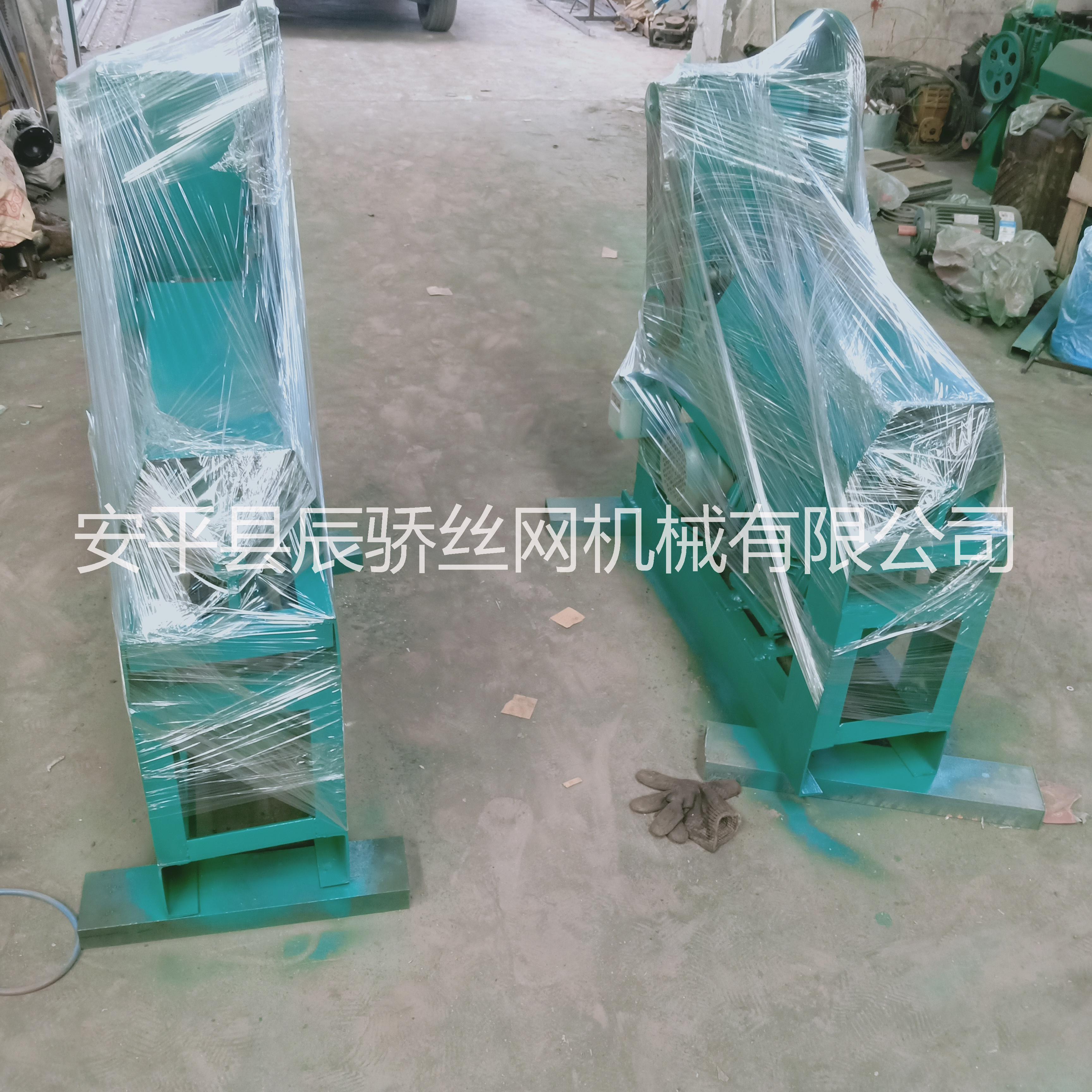 供應(yīng)高速壓扁調(diào)直切斷成套設(shè)備伺服追剪效率更高 壓扁絲調(diào)直切斷機(jī)