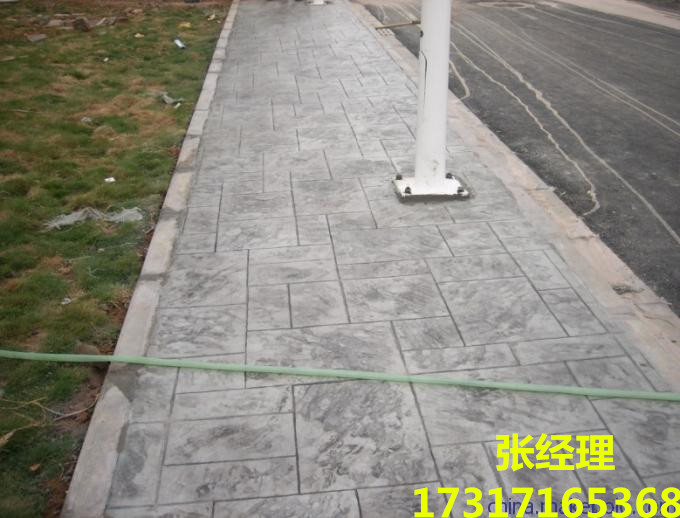 撫州壓模地坪造型美觀大方